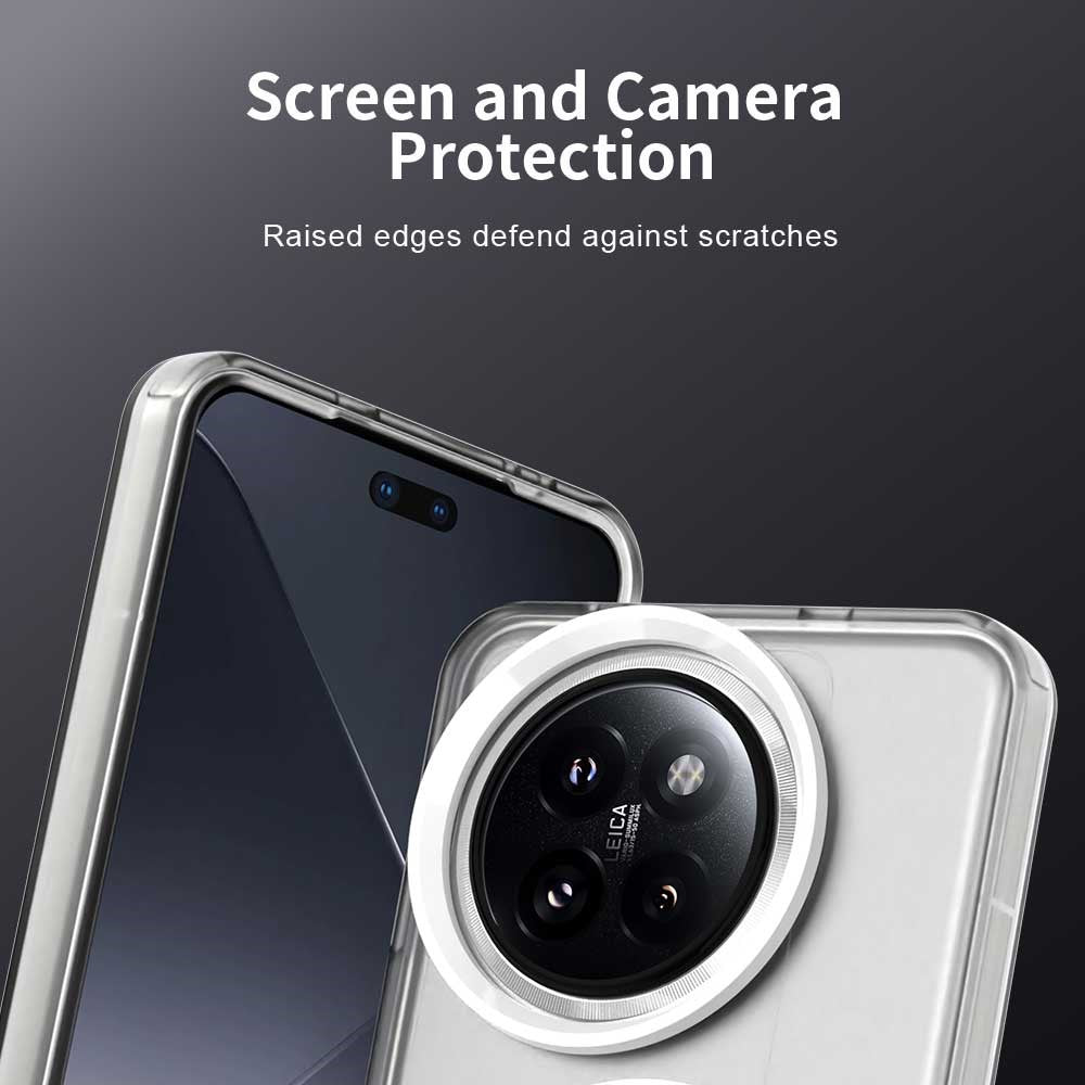 Magnetisk cover af PC+TPU+PET til Xiaomi 14 Civi 5G / Civi 4 Pro 5G med stødbeskyttelse