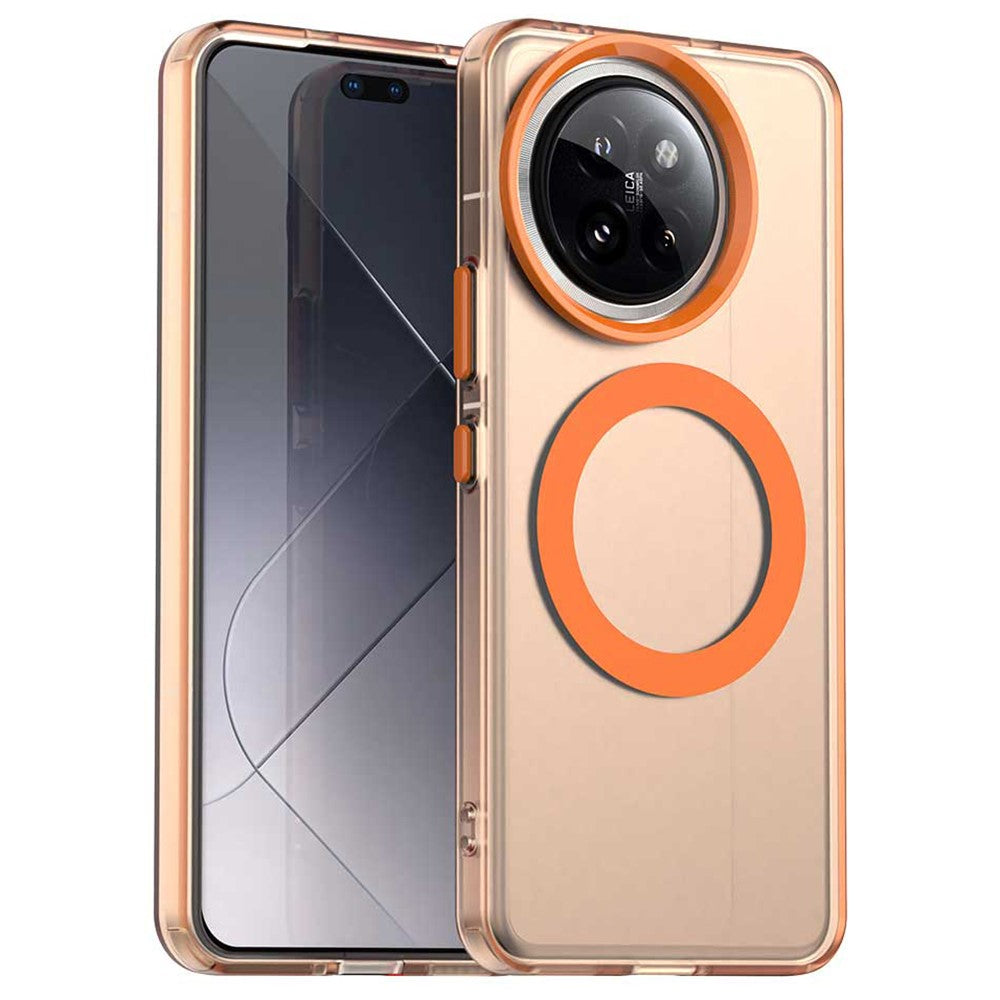 Magnetisk cover af PC+TPU+PET til Xiaomi 14 Civi 5G / Civi 4 Pro 5G med stødbeskyttelse