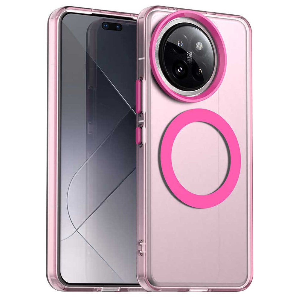 Magnetisk cover af PC+TPU+PET til Xiaomi 14 Civi 5G / Civi 4 Pro 5G med stødbeskyttelse