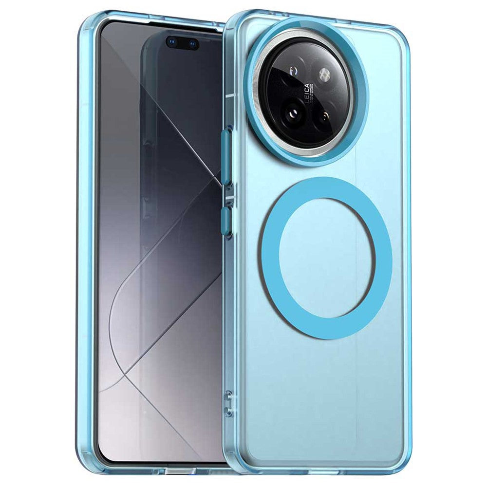 Magnetisk cover af PC+TPU+PET til Xiaomi 14 Civi 5G / Civi 4 Pro 5G med stødbeskyttelse