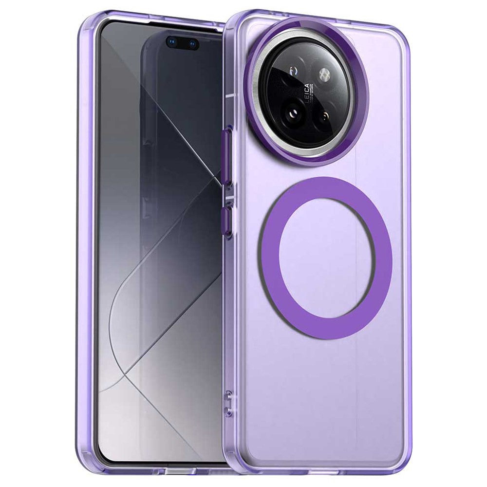 Magnetisk cover af PC+TPU+PET til Xiaomi 14 Civi 5G / Civi 4 Pro 5G med stødbeskyttelse