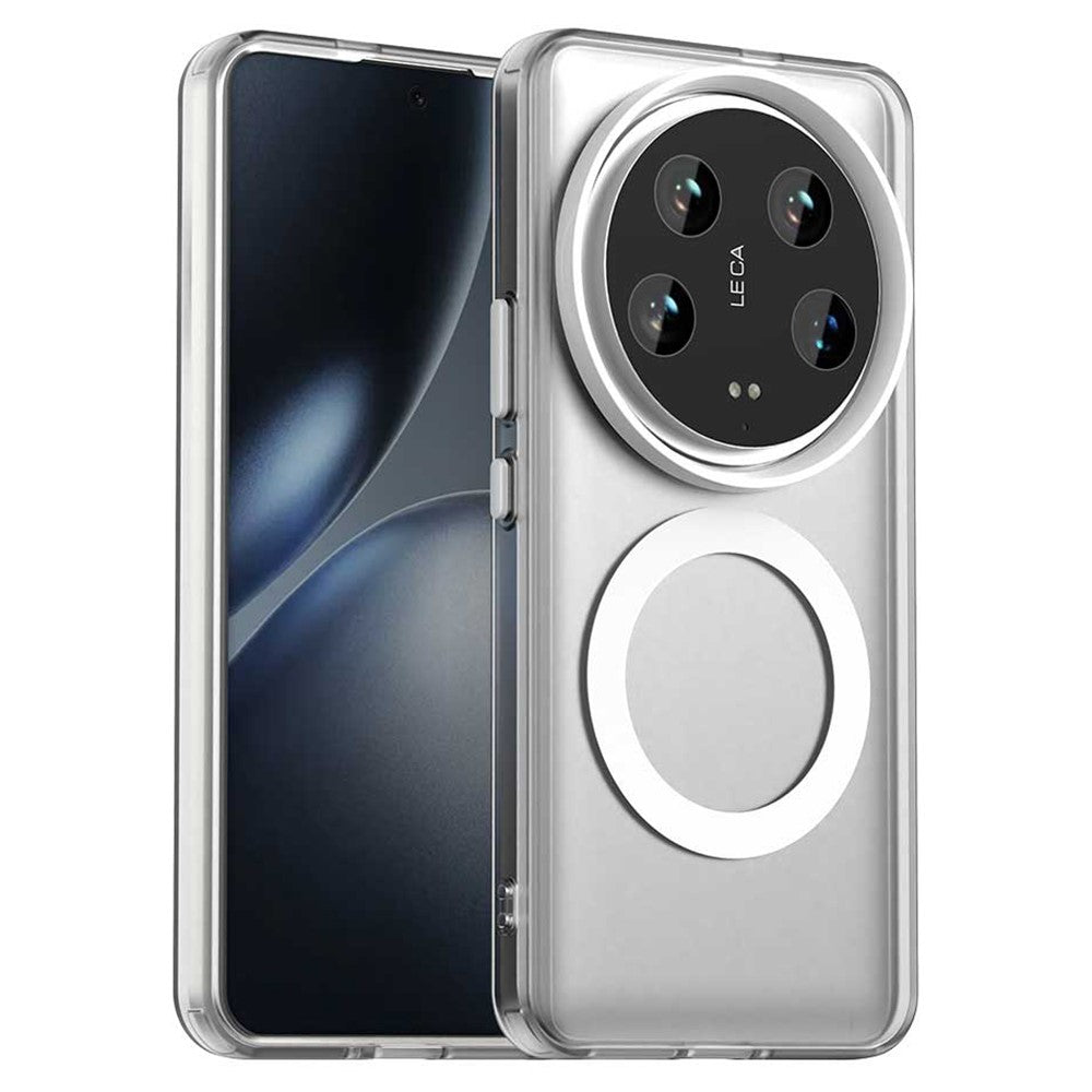 For Xiaomi 14 Ultra Magnetic Case PC+TPU+PET Anti-Drop Phone Cover