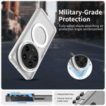 For Xiaomi 14 Ultra Magnetic Case PC+TPU+PET Anti-Drop Phone Cover
