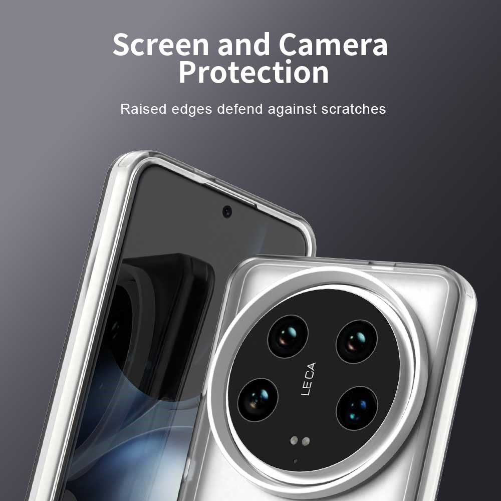 For Xiaomi 14 Ultra Magnetic Case PC+TPU+PET Anti-Drop Phone Cover