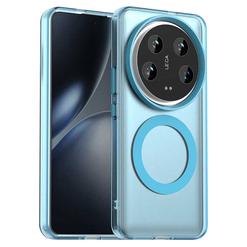 For Xiaomi 14 Ultra Magnetic Case PC+TPU+PET Anti-Drop Phone Cover