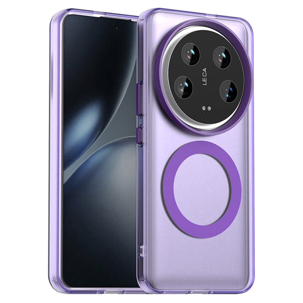 For Xiaomi 14 Ultra Magnetic Case PC+TPU+PET Anti-Drop Phone Cover