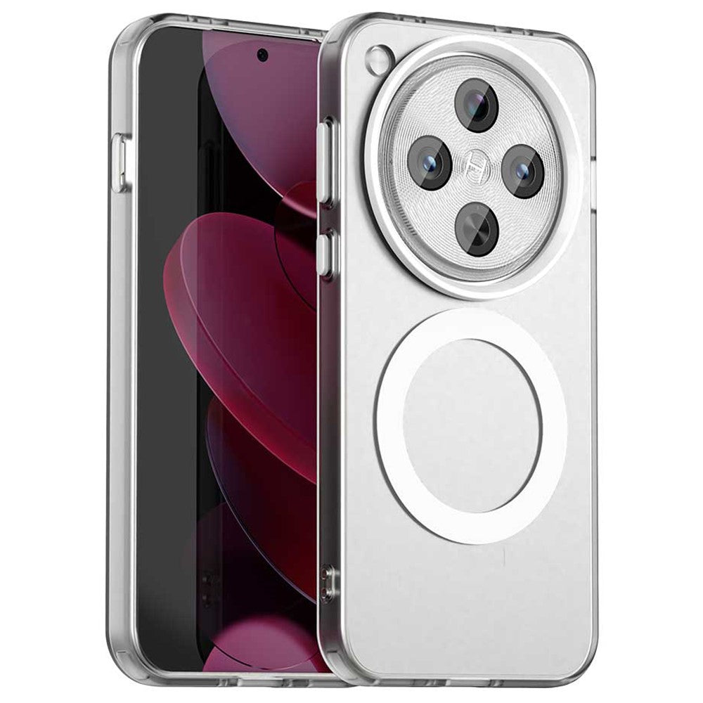 For Oppo Find X8 Pro 5G Magnetic Case PC+TPU+PET Anti-Drop Phone Cover
