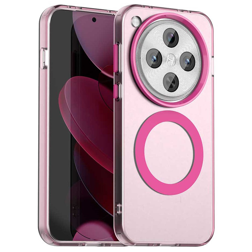 For Oppo Find X8 Pro 5G Magnetic Case PC+TPU+PET Anti-Drop Phone Cover