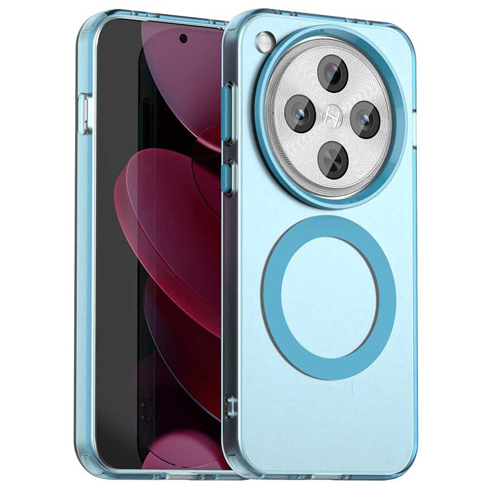 For Oppo Find X8 Pro 5G Magnetic Case PC+TPU+PET Anti-Drop Phone Cover