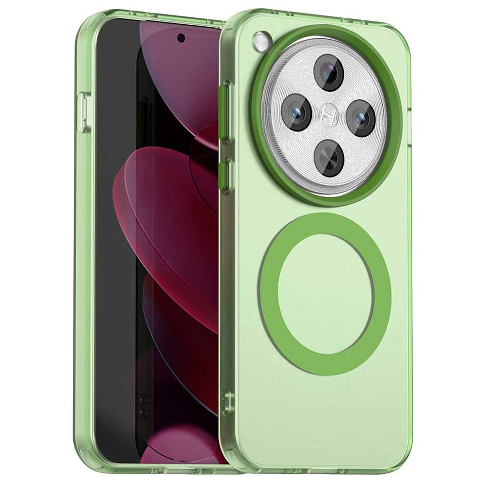 For Oppo Find X8 Pro 5G Magnetic Case PC+TPU+PET Anti-Drop Phone Cover