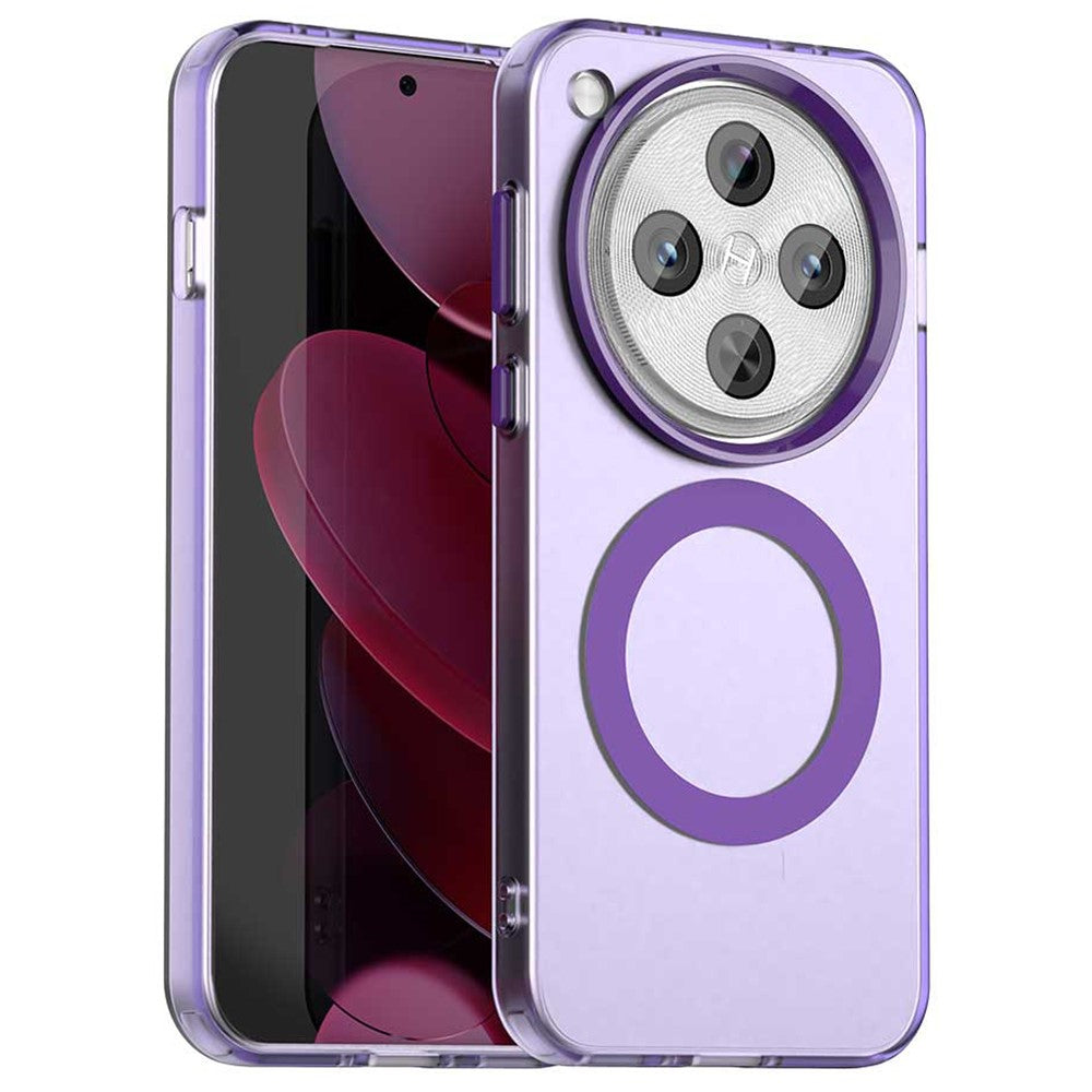 For Oppo Find X8 Pro 5G Magnetic Case PC+TPU+PET Anti-Drop Phone Cover