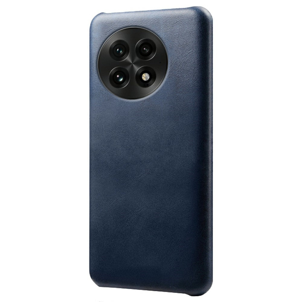 For OnePlus 13 Case Calf Texture PU Leather Hard PC Protective Phone Cover