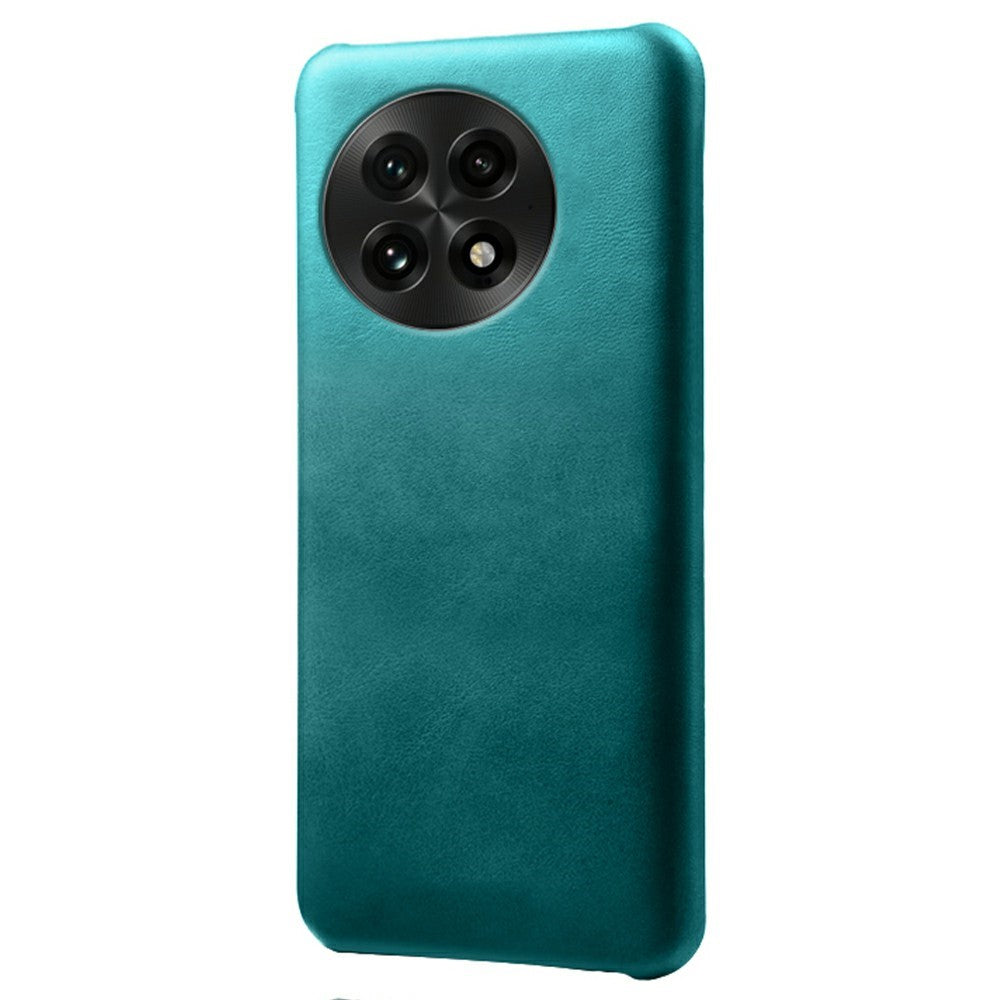 For OnePlus 13 Case Calf Texture PU Leather Hard PC Protective Phone Cover