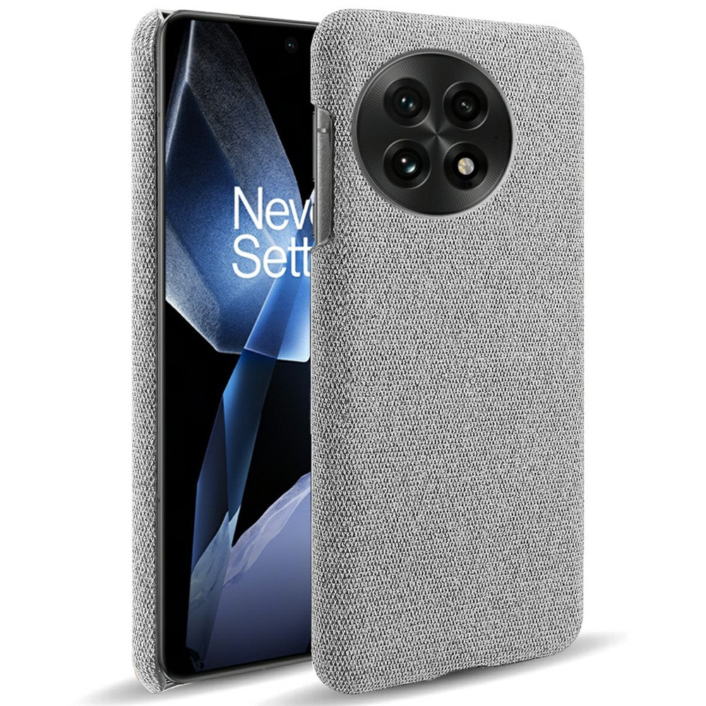OnePlus 13-skal med tygstruktur, reptåligt skyddande PC-mobilskydd