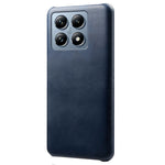 For Xiaomi 14T Pro Case Calf Texture PU Leather Hard PC Protective Phone Cover