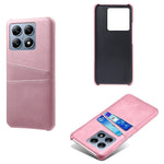 For Xiaomi 14T Pro Case Dual Card Slots PU Leather + Hard PC Phone Cover