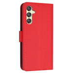 YX0090 For Samsung Galaxy A24 5G Case Triangle Imprint Leather Phone Cover with Lanyard