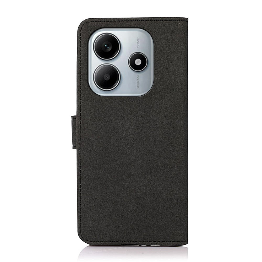 KHAZNEH For Xiaomi Redmi Note 14 4G (163.25mm) Stand Case PU Leather Wallet Phone Cover