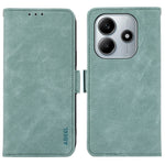 ABEEL For Xiaomi Redmi Note 14 4G (163.25mm) Case PU Leather Folio Stand View RFID Blocking Phone Cover