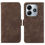 ABEEL For Xiaomi Redmi Note 14 4G (163.25mm) Case PU Leather Folio Stand View RFID Blocking Phone Cover