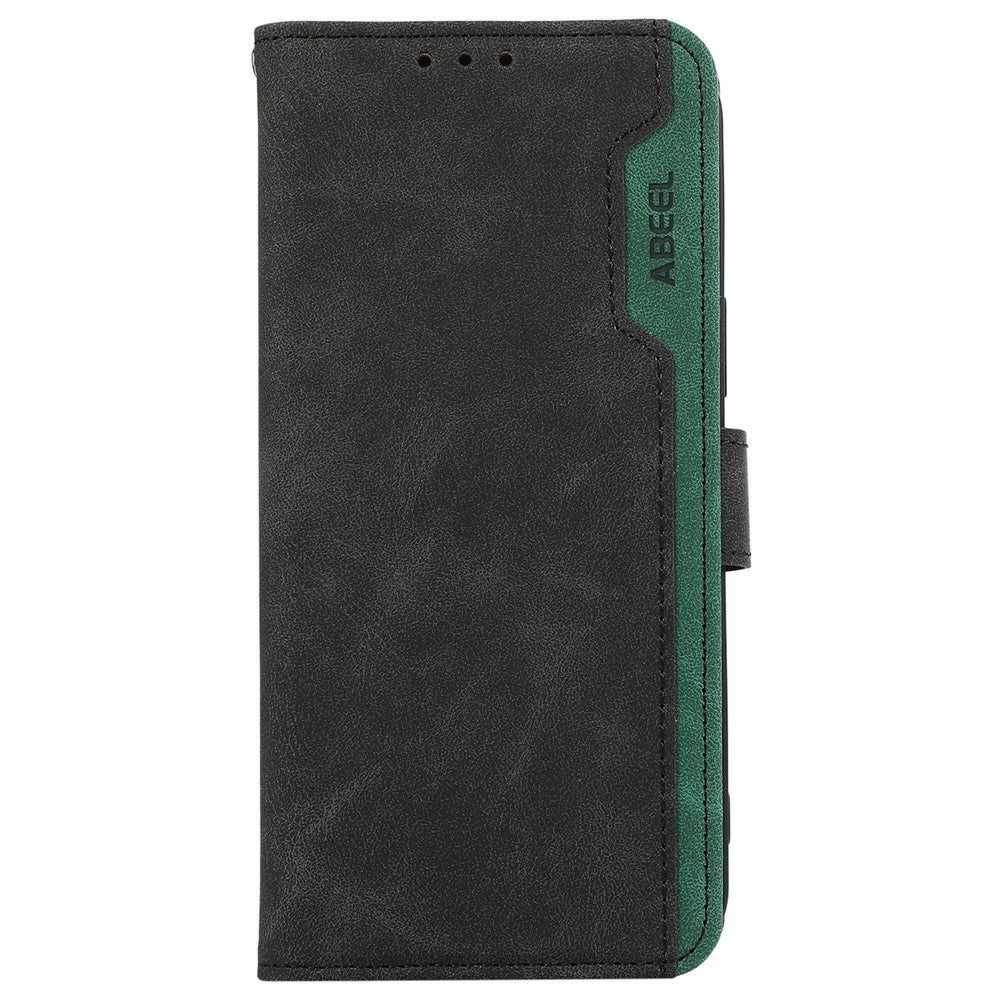 ABEEL For Xiaomi Redmi Note 14 Pro 4G Case Color Splicing Leather RFID Blocking Phone Cover