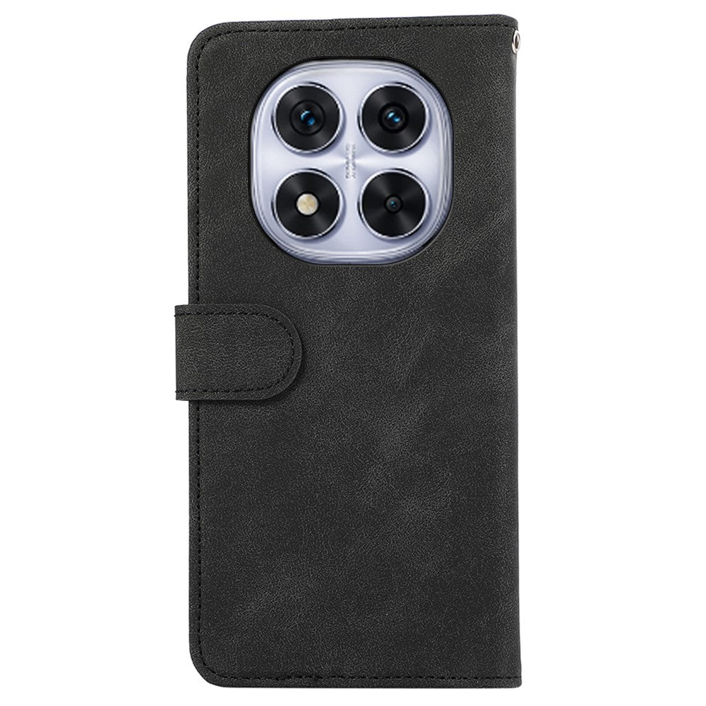ABEEL For Xiaomi Redmi Note 14 Pro 4G Case Color Splicing Leather RFID Blocking Phone Cover