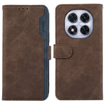 ABEEL For Xiaomi Redmi Note 14 Pro 4G Case Color Splicing Leather RFID Blocking Phone Cover