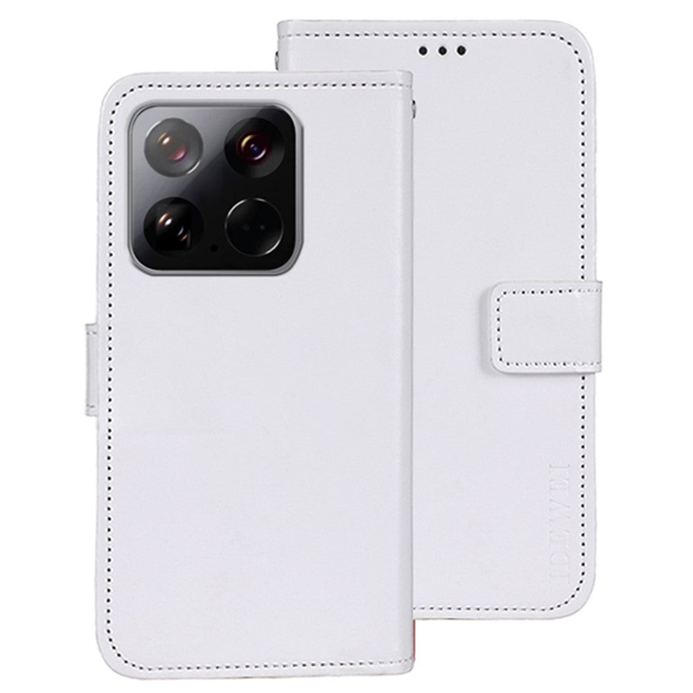 IDEWEI For Xiaomi 15 Stand Case Crazy Horse Texture Leather Phone Cover