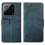 IDEWEI For Xiaomi 15 Case Leather Wallet Phone Cover Stand Calf Texture