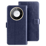 IDEWEI For Honor X60 5G Stand Case Crazy Horse Texture Leather Phone Cover
