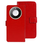 IDEWEI For Honor X60 5G Stand Case Crazy Horse Texture Leather Phone Cover