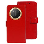 IDEWEI For Honor Magic7 Lite 5G / X9c 5G / X60 Pro 5G Stand Case Crazy Horse Texture Leather Phone Cover