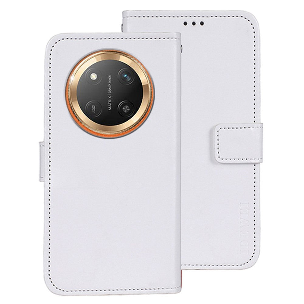 IDEWEI For Honor Magic7 Lite 5G / X9c 5G / X60 Pro 5G Stand Case Crazy Horse Texture Leather Phone Cover