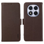 ABEEL For Xiaomi Redmi Note 14 Pro 4G Case Litchi Texture Leather RFID Blocking Phone Cover