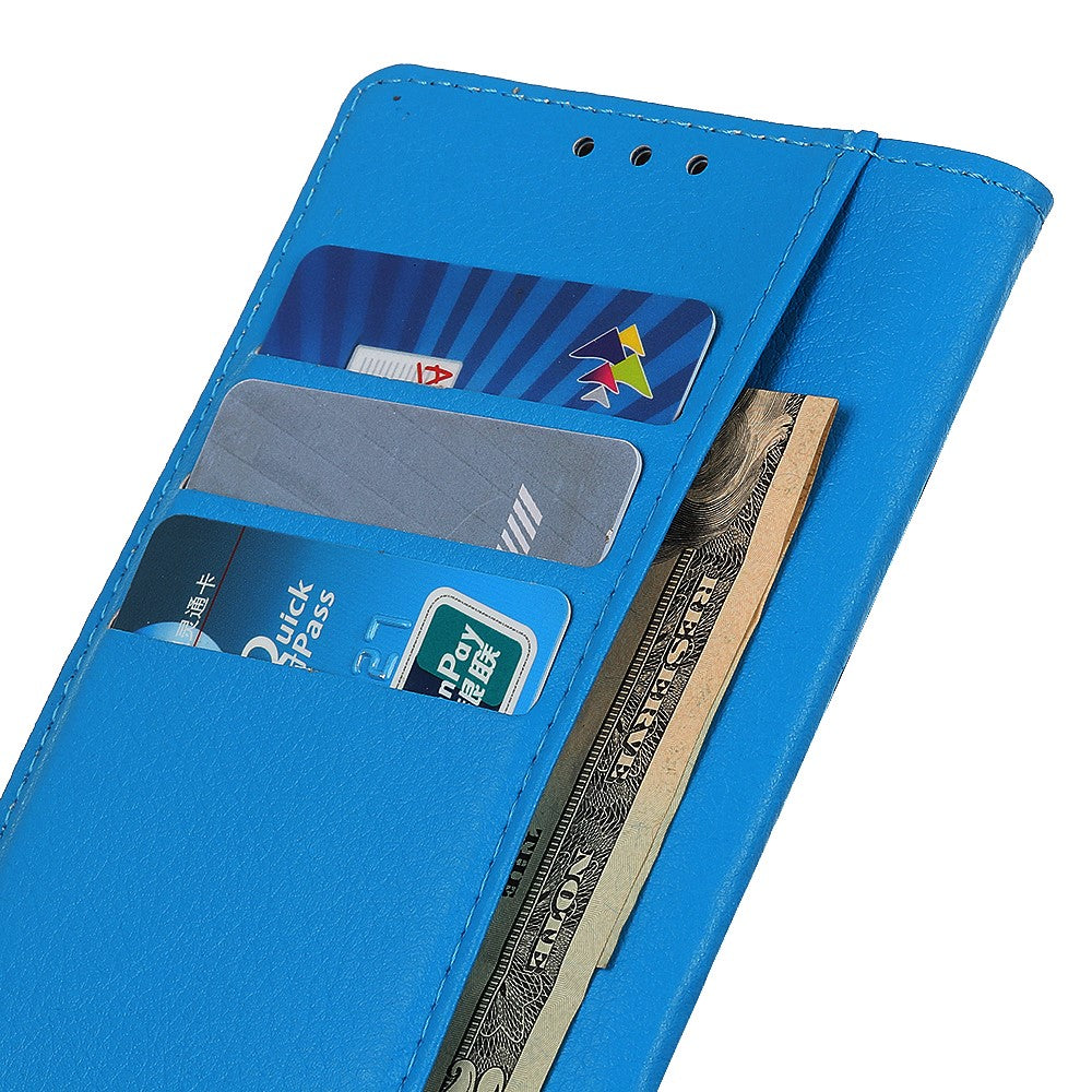 For Xiaomi Redmi Note 14 Pro 4G Wallet Case PU Leather Phone Cover Litchi Texture
