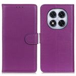 For Xiaomi Redmi Note 14 Pro 4G Wallet Case PU Leather Phone Cover Litchi Texture