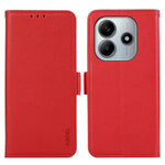 ABEEL For Xiaomi Redmi Note 14 4G (163.25mm) Case Litchi Texture Leather RFID Blocking Phone Cover
