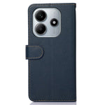 KHAZNEH For Xiaomi Redmi Note 14 4G (163.25mm) Case RFID Blocking Wallet PU Leather Phone Cover