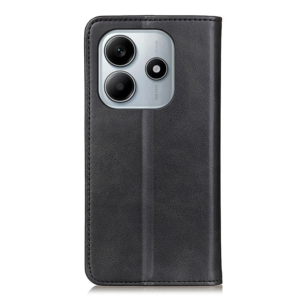 For Xiaomi Redmi Note 14 4G (163.25mm) Case Split Leather Flip Wallet Phone Cover