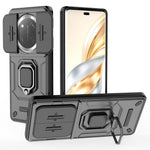 For Honor Magic7 Lite 5G / X9c 5G / X60 Pro 5G Case PC+TPU Kickstand Phone Protector with Lens Cover