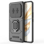 For Honor Magic7 Lite 5G / X9c 5G / X60 Pro 5G Case PC+TPU Kickstand Phone Protector with Lens Cover