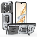 For Honor Magic7 Lite 5G / X9c 5G / X60 Pro 5G Case PC+TPU Kickstand Phone Protector with Lens Cover