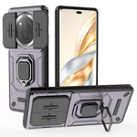 For Honor Magic7 Lite 5G / X9c 5G / X60 Pro 5G Case PC+TPU Kickstand Phone Protector with Lens Cover