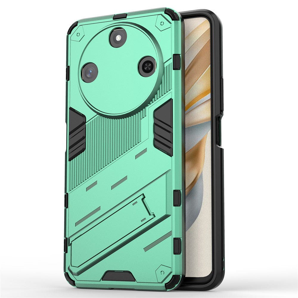 For Honor X60 5G Case PC+TPU Shockproof Phone Cover with Kickstand