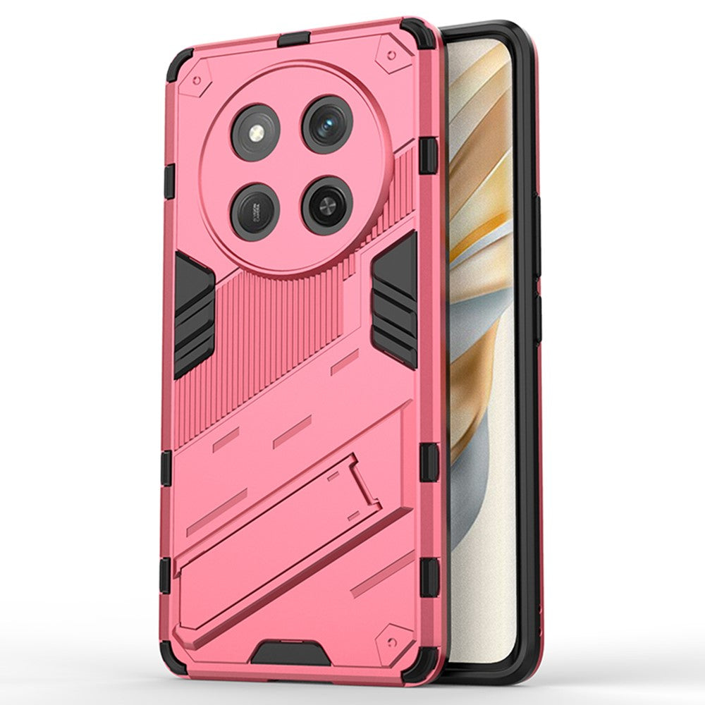 For Honor Magic7 Lite 5G / X9c 5G / X60 Pro 5G Case PC+TPU Shockproof Phone Cover with Kickstand