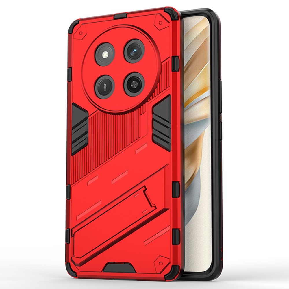 For Honor Magic7 Lite 5G / X9c 5G / X60 Pro 5G Case PC+TPU Shockproof Phone Cover with Kickstand