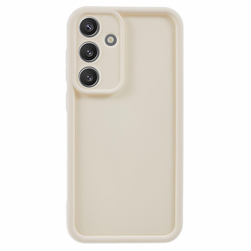 For Samsung Galaxy S25+ Case Grooved Design TPU Anti-Slip Phone Cover