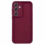 For Samsung Galaxy S25+ Case Grooved Design TPU Anti-Slip Phone Cover