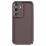 For Samsung Galaxy S25+ Case Grooved Design TPU Anti-Slip Phone Cover