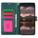 Til Samsung Galaxy A36 5G Etui med Håndrem Blomsterpræg Læderpung Telefoncover